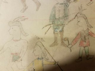 LEDGER ART Sam Lomo 1916. 6