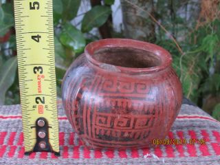 Ancient Jalisco West Mexico 200BCE - 300AD POLY CHROME Ceremonial Jar 10