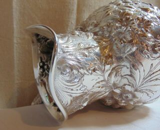 S.  Kirk & Son Inc.  STERLING Silver Repousse Pitcher Circa 1932,  Baltimore,  MD 4