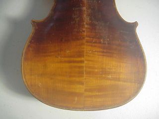 Antique 19th Century FINELY MADE VIOLIN NEEDS RESTORE 3