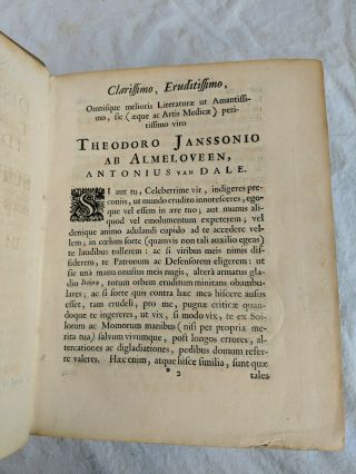 Antonii van Dale Dissertationes de Origine ac Progressu Idololatriae,  1696 4
