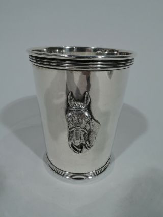 Trees Julep Cup - Lexington Kentucky Barware - American Sterling Silver