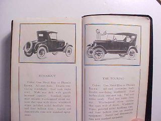 1922 HENRY FORD DOLLAR COIN BANK EMBOSSED COVERS 16 PAGES ABOUT CARS VG 6