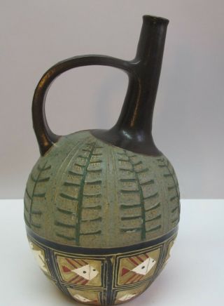 Rare Early Austrian Art Nouveau Pottery Vase Eduard Stellmacher C.  1910 Antique