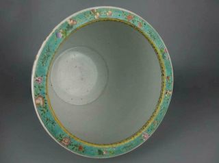 Chinese antique porcelain famille verte Flower and Bird Patterns Cylinder 7