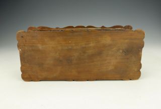 Antique Chinese Cantonese Intricately Carved Oriental Figures Camphor Wood Box 8