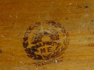 Old Estate Scarce Signed Alfred Maine Shaker Sewing Carrier Box 8 