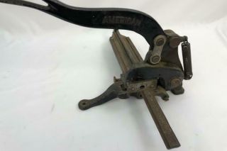 H.  B.  ROUSE & CO.  Slug Cutter Printing Letterpress Cast Iron American Circa 1900 4