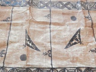 GIANT VINTAGE HAWAII SOUTH SEAS ISLANDS FIJI TONGA POLYNESIAN TAPA - OLD, 2