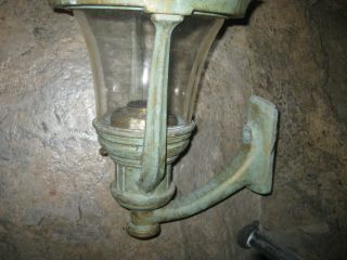 VINTAGE ANTIQUE SCONCE PORCH LIGHT FIXTURE 16 