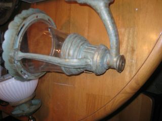 VINTAGE ANTIQUE SCONCE PORCH LIGHT FIXTURE 16 