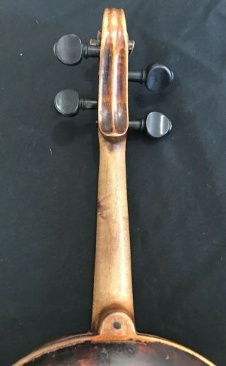 Antique Old Violin 4/4 with Vintage Case 18th Century Estate Find CARLO BERGONZI 10