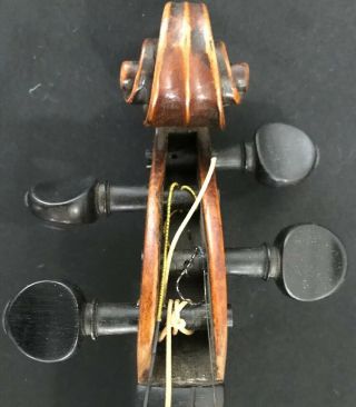 Antique Old Violin 4/4 with Vintage Case 18th Century Estate Find CARLO BERGONZI 8