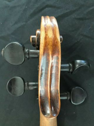Antique Old Violin 4/4 with Vintage Case 18th Century Estate Find CARLO BERGONZI 9