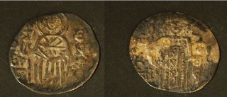 John Ii Of Trebizond Ancient Silver Asper 1280 - 1297ad Byzantine Coin,  St Eugene.