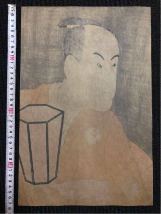 Japanese Woodblock Print Hanga Ukiyo - e Tosyusai Sharaku Kabuki actor 2