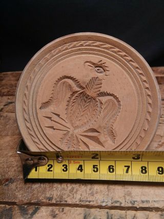 Antique heart Motif BUTTER PRINT Stamp Mold Press Primitive Folk Art eagle wheat 11