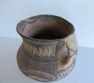 Chinese Neolithic Pottery Jar China Dynastic Painted Geometric earthenware 3