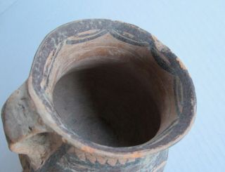 Chinese Neolithic Pottery Jar China Dynastic Painted Geometric earthenware 5