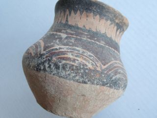 Chinese Neolithic Pottery Jar China Dynastic Painted Geometric earthenware 6