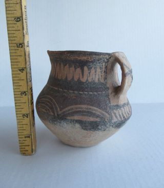 Chinese Neolithic Pottery Jar China Dynastic Painted Geometric earthenware 9
