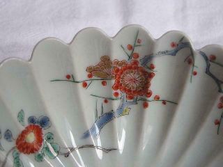 Antique Japanese Kakiemon bowl floral with phoenix 1690 - 1730 handpainted 3428C 7