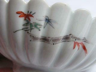 Antique Japanese Kakiemon bowl floral with phoenix 1690 - 1730 handpainted 3428C 9