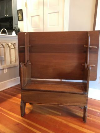 Combination Hutch/bench Antique Table