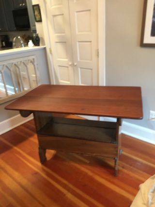 Combination hutch/bench antique table 2