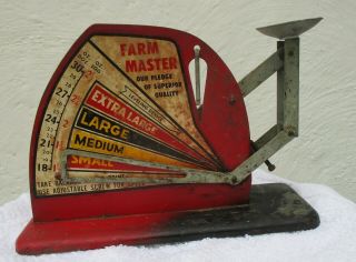 Vintage Farm Master Egg Scale