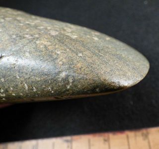 Old Full Grooved Stone Indian Axe Hard Stone Tomahawk Tennessee Cherokee 8