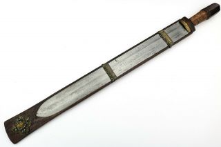 Very Good 19th C.  Bhutanese Tibetan Chinese Sword Dagger