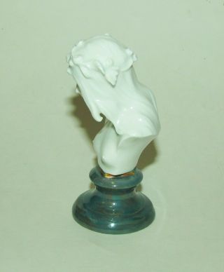 Rare Art Nouveau Figure Bust Rosenthal Kronach Porcelain Adolf Oppel c1900 4