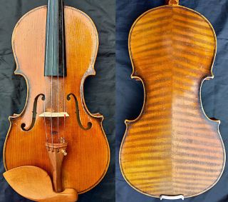 Fine 4/4 Antique Old Violin Label: Villa Luigi Sezano Maderno Milano 小提琴 ヴァイオリン