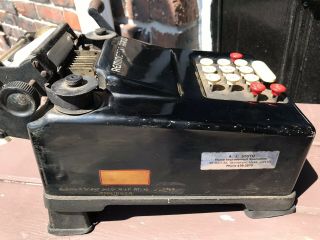 Vintage Remington Rand USA Mechanical 10 - Key Adding Machine M291926 10