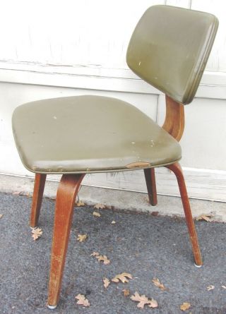 Cool Vintage Mid Century Modern Herman Miller? Dcw Chair Mcm