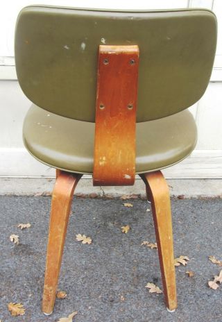 COOL VINTAGE MID CENTURY MODERN HERMAN MILLER? DCW CHAIR MCM 4