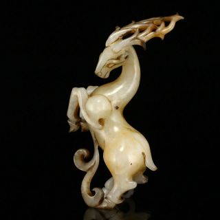 Exquisite Chinese Jade And Hetian Jade Old Jade Sika Deer 344