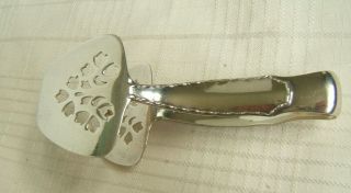 TIFFANY & CO STERLING SILVER PASTRY TONGS MARQUISE PATTERN 3