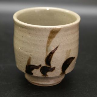 SHOJI HAMADA Japanese Mashiko pottery Tetsue TEA CUP 2