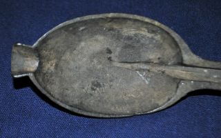 American 18th Century Pewter Spoon Mold 2