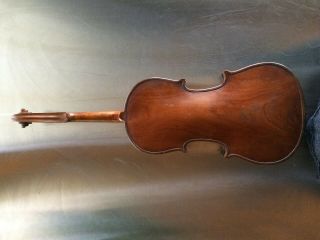 Violin antique made by European craftsman w/authenticated name and date 3