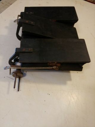 ANTIQUE PLAYER PIANO PARTS FOOT PUMP PEDALS 4