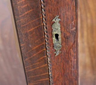 Antique Oak Gun Cabinet Made from Bookcase 2