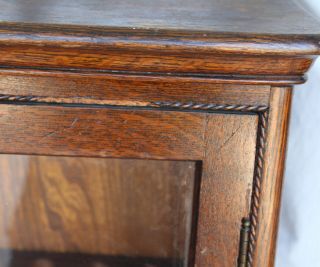 Antique Oak Gun Cabinet Made from Bookcase 5