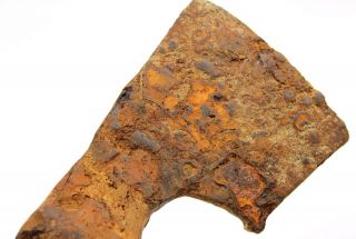 Ancient Rare Authentic Viking Kievan Rus Scythian Iron Battle Axe Chekan 7 - 9 AD 7