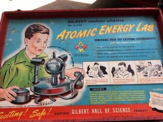 Rare Gilbert U - 238 Atomic Energy Lab case 2
