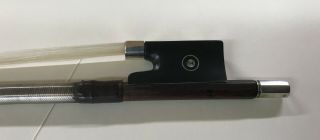 Antique Student Violin Bow originally with Nicholas Lupot L Luthier 4