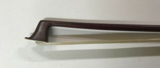 Antique Student Violin Bow originally with Nicholas Lupot L Luthier 7