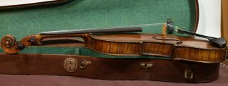 A fine old violin labeled Matteo Goffriller 1732,  sound. 10